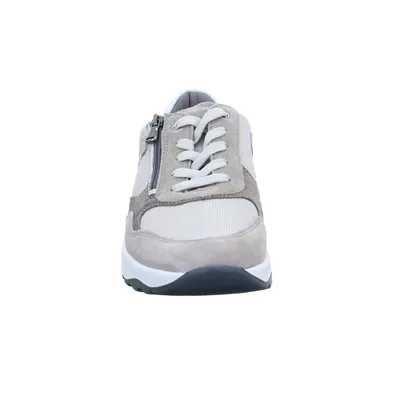 WALDLÄUFER Halbschuhe Sneaker Stoff Beige Leder WALDLÄUFER Halbschuhe Sneaker Stoff Beige Leder