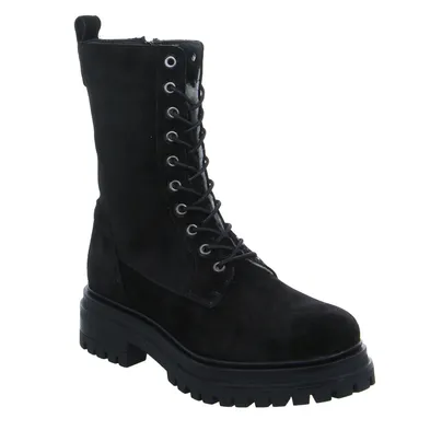 SCHUHENGEL Boot Schwarz Leder SCHUHENGEL Boot Schwarz Leder
