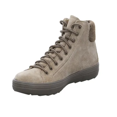 LEGERO mit Gore-Tex Membrane Mid Cut Sneaker Taupe Leder 