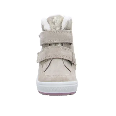 SUPERFIT Kleinkinder-Winter-Bottine Natural Textil  Baby-Boot 