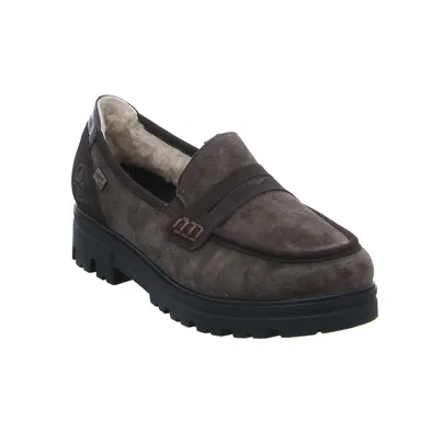 RIEKER mit Wechselfussbett Comfort-Halbschuh Braun Leder RIEKER mit Wechselfussbett Comfort-Halbschuh Braun Leder