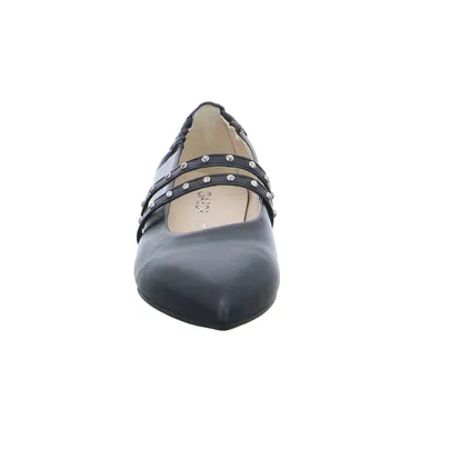 GABOR Ballerina Schwarz Leder GABOR Ballerina Schwarz Leder
