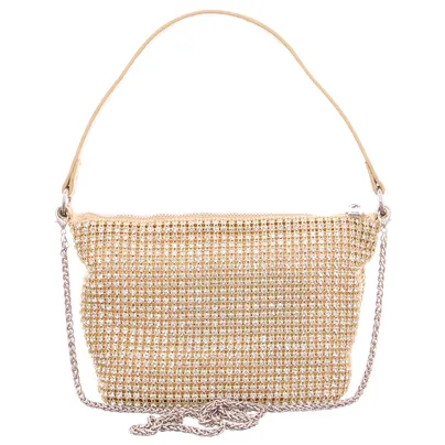 * Clutch / Abendtasche Gold Synthetik * Clutch / Abendtasche Gold Synthetik