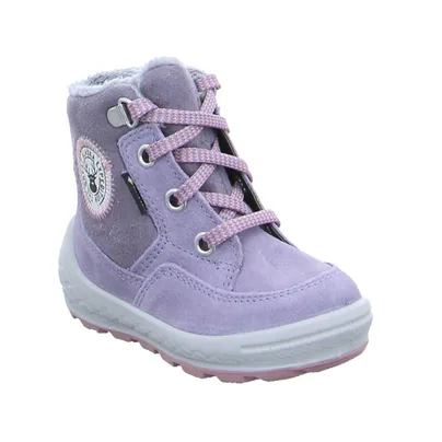 SUPERFIT Kleinkinder-Winter-Bottine Flieder Textil  Baby-Boot 