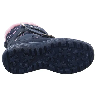 SUPERFIT Winterstiefel Mädchen-Snowboot Membrane Blau Textil SUPERFIT Winterstiefel Mädchen-Snowboot Membrane Blau Textil