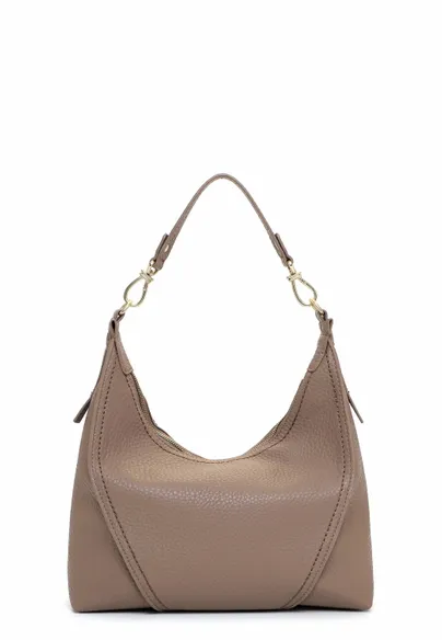 SURI FREY Beuteltasche Taupe Lederimitat SURI FREY Beuteltasche Taupe Lederimitat