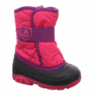KAMIK Schneestiefel Kinder-Snowboot Rosa Textil KAMIK Schneestiefel Kinder-Snowboot Rosa Textil
