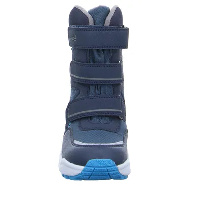 SUPERFIT Winterstiefel Kleinkinder-Snowboot  Membran Blau Textil 