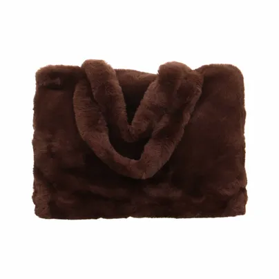 * Wintertasche Braun Textil * Wintertasche Braun Textil