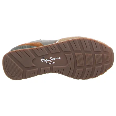PEPE JEANS Halbschuhe Sneaker Stoff Grün Lederimitat PEPE JEANS Halbschuhe Sneaker Stoff Grün Lederimitat