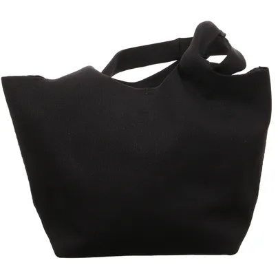LA STRADA Sommertasche Schwarz Textil 