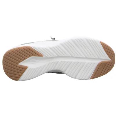 SKECHERS Sneaker Khaki Lederimitat 