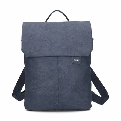 ZWEI Rucksack Blau Lederimitat ZWEI Rucksack Blau Lederimitat
