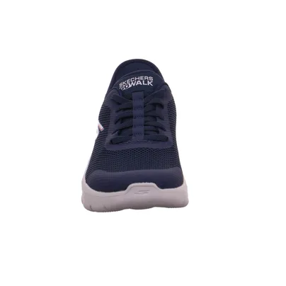 SKECHERS Memory Foam Halbschuhe Sneaker Stoff Blau Synthetik SKECHERS Memory Foam Halbschuhe Sneaker Stoff Blau Synthetik