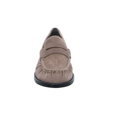 TAMARIS Mokassin Taupe Leder TAMARIS Mokassin Taupe Leder