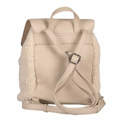 TOM TAILOR Rucksack Beige Textil TOM TAILOR Rucksack Beige Textil