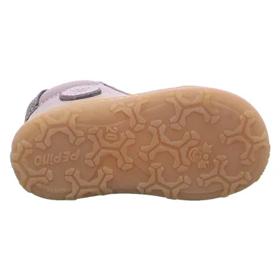PEPINO Bottine Lauflernschuh Rosa Leder PEPINO Bottine Lauflernschuh Rosa Leder