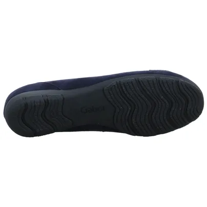 GABOR Ballerina Navy Leder GABOR Ballerina Navy Leder