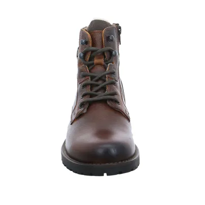 * Winter-Boots Braun Leder * Winter-Boots Braun Leder