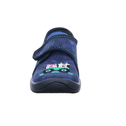 BECK Baby Hausschuh Baby-Hausschuh Dunkelblau Textil BECK Baby Hausschuh Baby-Hausschuh Dunkelblau Textil