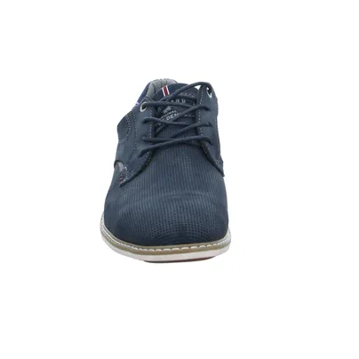MUSTANG Halbschuh-City Blau Lederimitat MUSTANG Halbschuh-City Blau Lederimitat