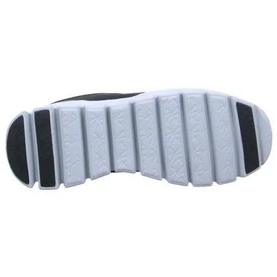SKECHERS Air-Cooled Memory Foam Glide S Halbschuhe Sneaker Stoff Schwarz Synthetik SKECHERS Air-Cooled Memory Foam Glide S Halbschuhe Sneaker Stoff Schwarz Synthetik