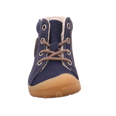 PEPINO Bottine Lauflernschuh Blau Leder PEPINO Bottine Lauflernschuh Blau Leder