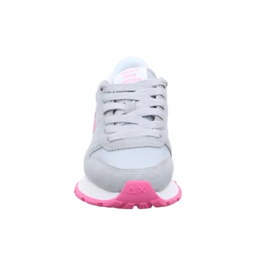 SUN68 mit Wechselfussbett Sneaker Grau Leder SUN68 mit Wechselfussbett Sneaker Grau Leder