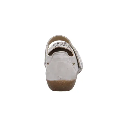 VAN DER LAAN Comfort-Ballerina Beige Leder VAN DER LAAN Comfort-Ballerina Beige Leder