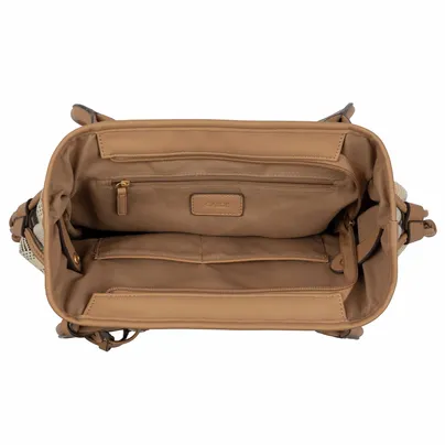 GABOR Sommertasche Beige Textil 
