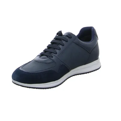 GEOX Binder Halbschuhe Sneaker Blau Leder GEOX Binder Halbschuhe Sneaker Blau Leder