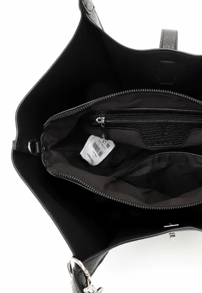 SURI FREY Shopper Schwarz Lederimitat 