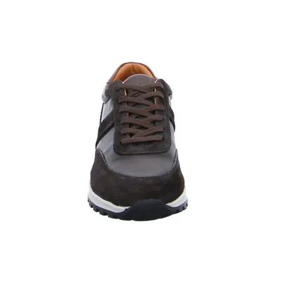 HOLD Halbschuhe Sneaker Braun Leder HOLD Halbschuhe Sneaker Braun Leder
