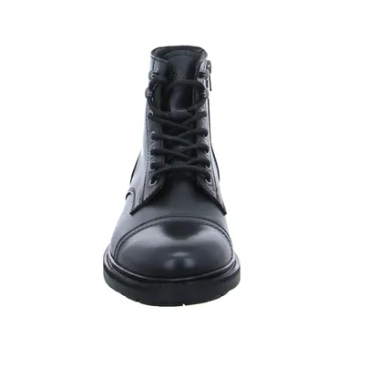 SCHUHENGEL Winter-Boots Schwarz Leder 