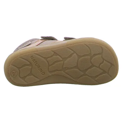 NATURINO Bottine Lauflernschuh Dunkelbraun Leder NATURINO Bottine Lauflernschuh Dunkelbraun Leder