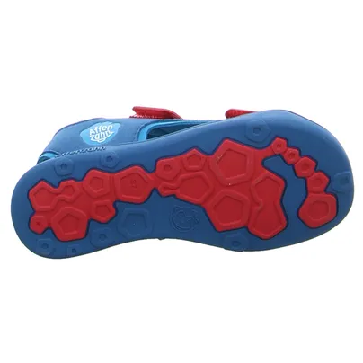 AFFENZAHN Sandale Kleinkinder-Sandale Blau Recycelte Materialien AFFENZAHN Sandale Kleinkinder-Sandale Blau Recycelte Materialien