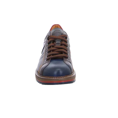 EXTON Halbschuhe Sneaker Braun Leder EXTON Halbschuhe Sneaker Braun Leder