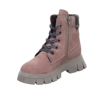 IMAC Stiefelette Mädchen-Winter-Bottine Rosa Leder IMAC Stiefelette Mädchen-Winter-Bottine Rosa Leder