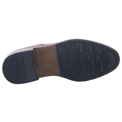 BUGATTI SHOES Halbschuh-City Cognac Lederimitat 