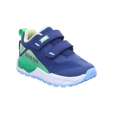 PRIMIGI Sneaker Kleinkinder-Halbschuh Klett Blau Textil 