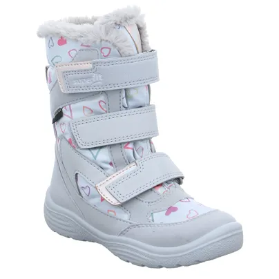 SUPERFIT Winterstiefel Mädchen-Snowboot Membrane Silber Textil SUPERFIT Winterstiefel Mädchen-Snowboot Membrane Silber Textil