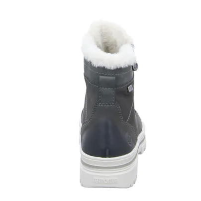 REMONTE mit TEX Membrane Boot Grau Leder 