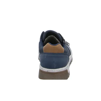RIEKER Halbschuhe Sneaker Blau Leder RIEKER Halbschuhe Sneaker Blau Leder