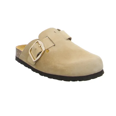 BIOLife Pantolette Beige Leder 