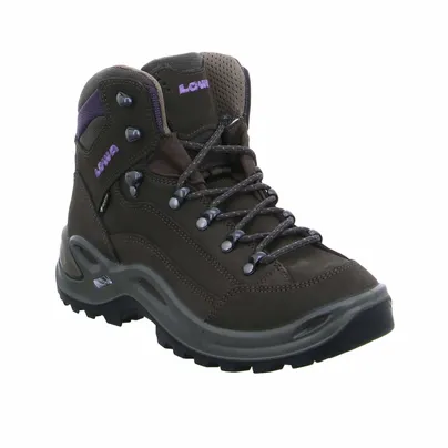 LOWA Wander- Bergschuh Damen Braun Leder  Gore-Tex 