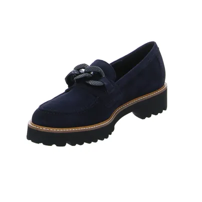 GABOR Slipper Blau Leder GABOR Slipper Blau Leder