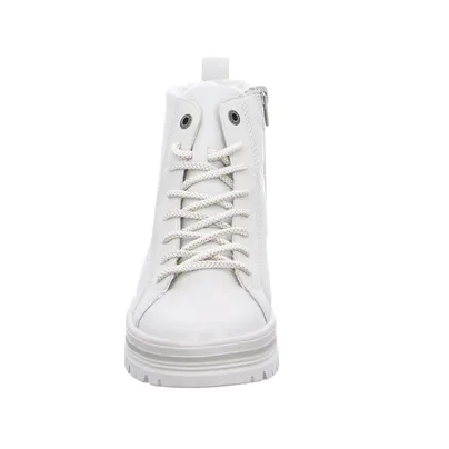 REMONTE Boot Offwhite Leder 