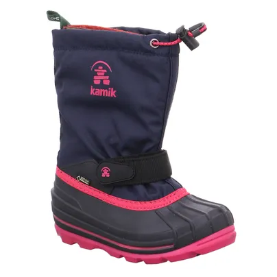 KAMIK Schneestiefel Mädchen Kinder-Snowboot Blau Textil KAMIK Schneestiefel Mädchen Kinder-Snowboot Blau Textil