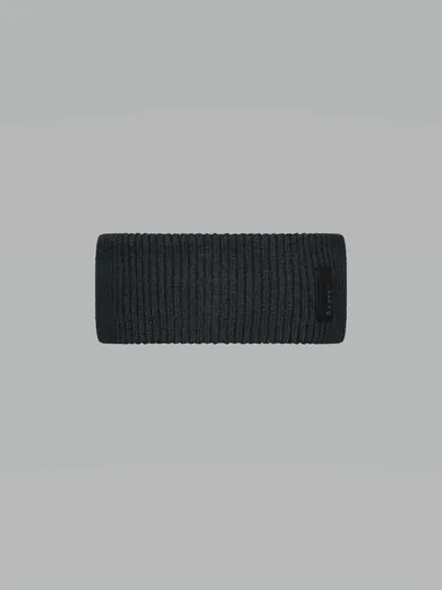BARTS Rippenstrick Stirnband Grau Textil BARTS Rippenstrick Stirnband Grau Textil