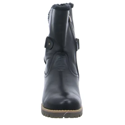 ANDREA CONTI mit Wechselfussbett Boot Schwarz Leder ANDREA CONTI mit Wechselfussbett Boot Schwarz Leder